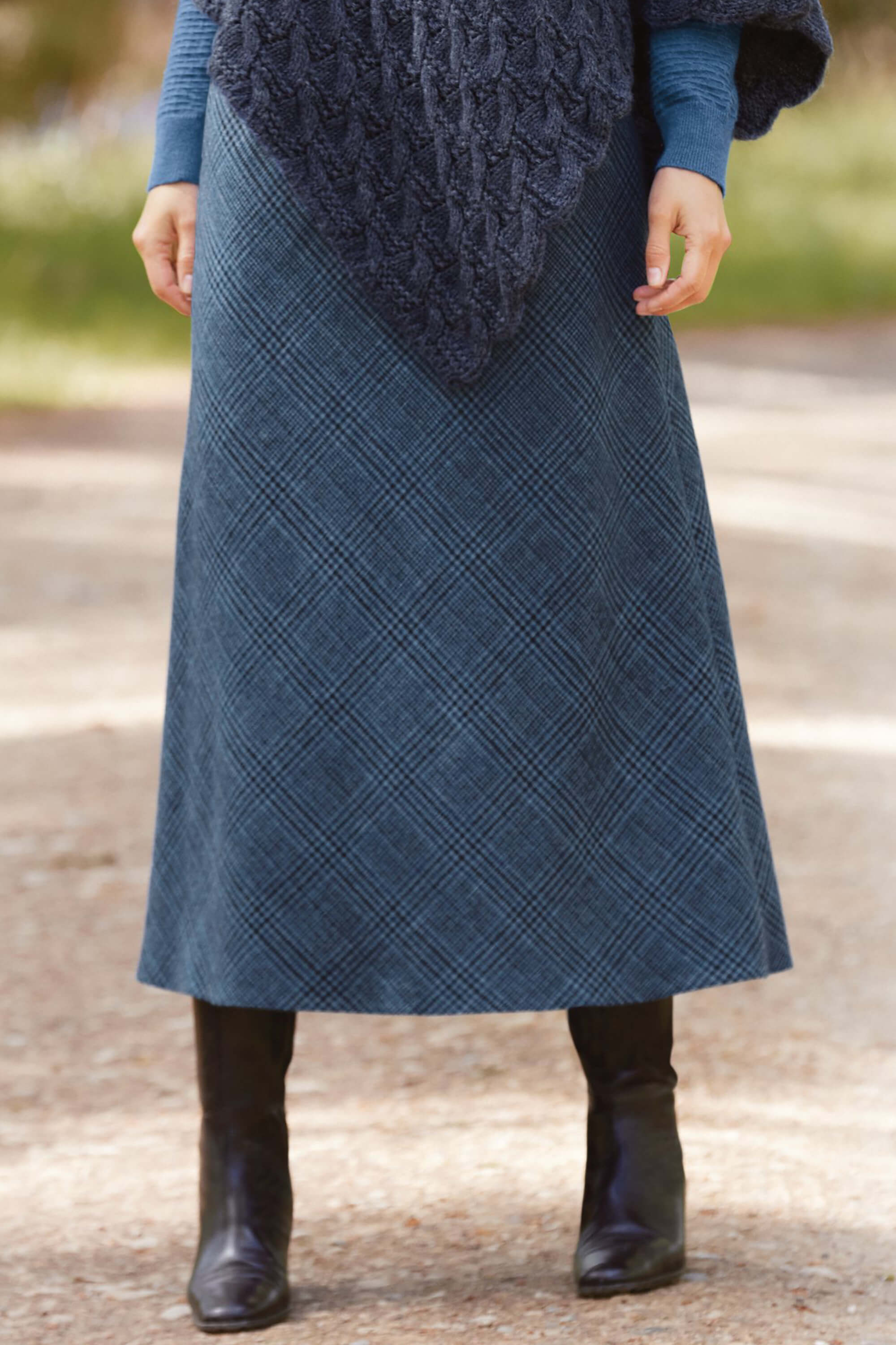 スカート FLUIS BIAS-CUT SKIRT Straight Maxi Bias Cut Skirt PDF Digital Sewing Pattern - EU