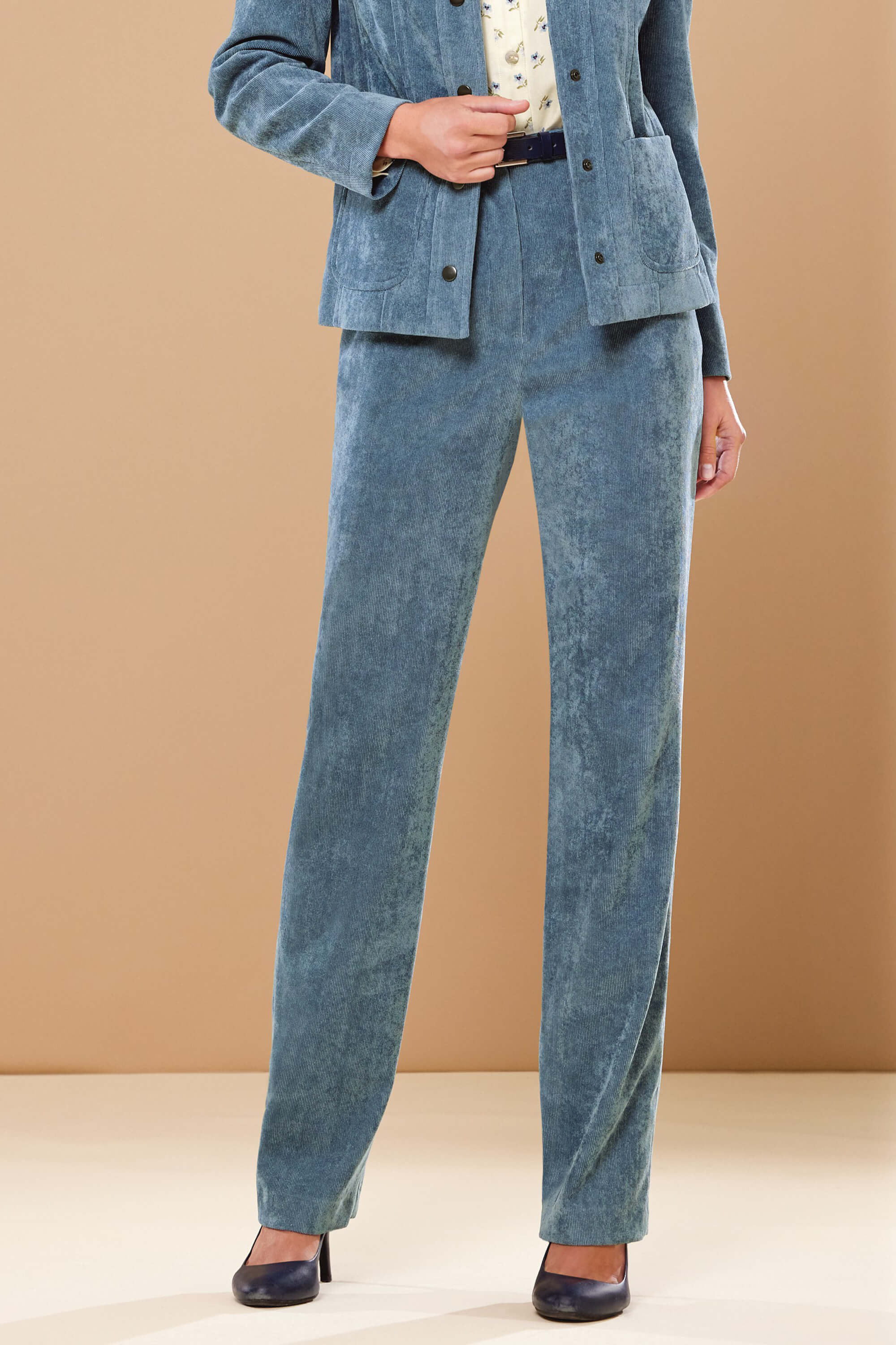 Grey corduroy trousers womens cheap